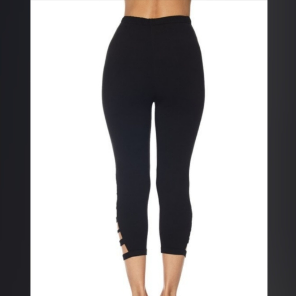 Sport Capris Calf Show Leggings - Picture 2 of 3